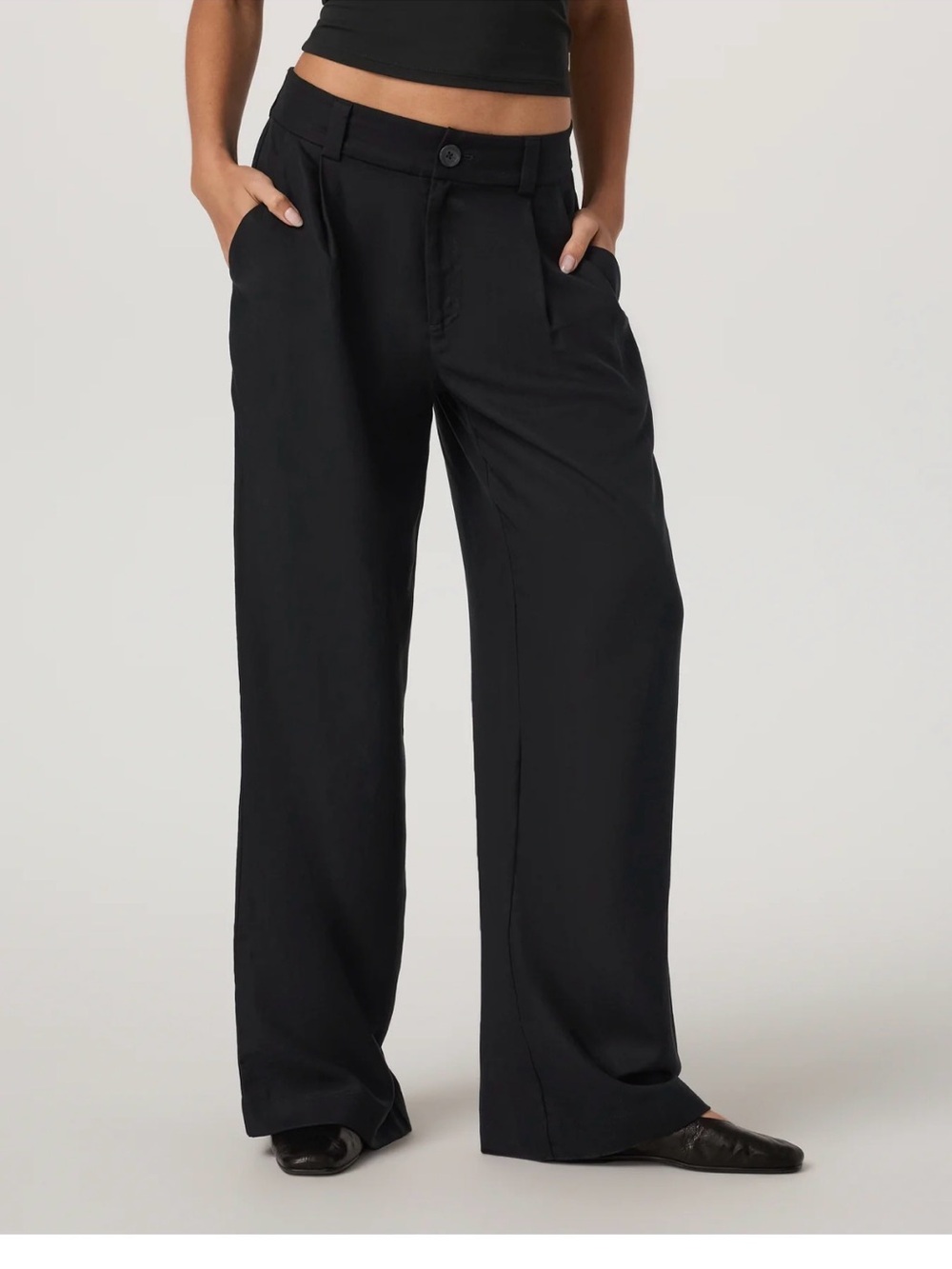 Vuori Trestle Twill Leg Black